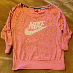 Nike Scoop Neck Long Sleeve Shirt M